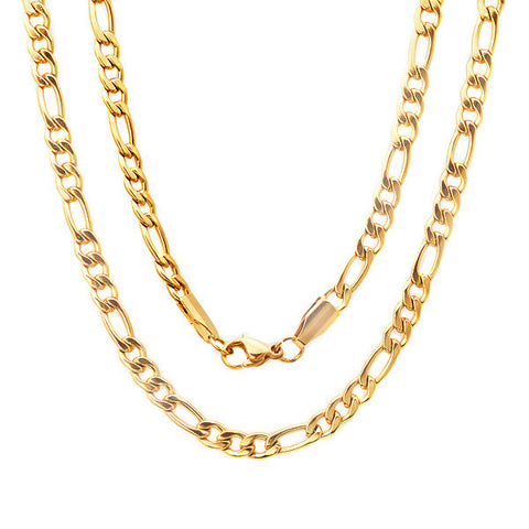Men's 18 KT Gold Plated Filigree Necklace