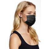 Black Face Masks Bundle - 100 Pack (COVID-19)
