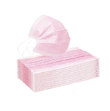 Pink Face Masks Bundle - 100 Pack (COVID-19)