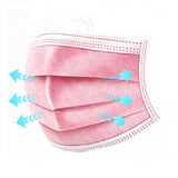 Pink Face Masks Bundle - 500 Pack (COVID-19)