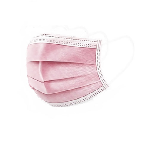 Pink Face Masks Bundle - 250 Pack (COVID-19)