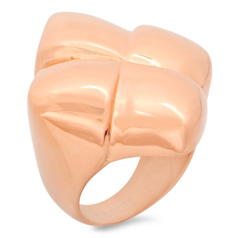 18K Rose Gold Plated Ring