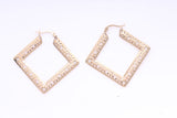 STAINLESS STEEL GOLD EARRINGS