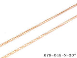 Women's Stainless Steel Necklace in 18 KT Gold Plated